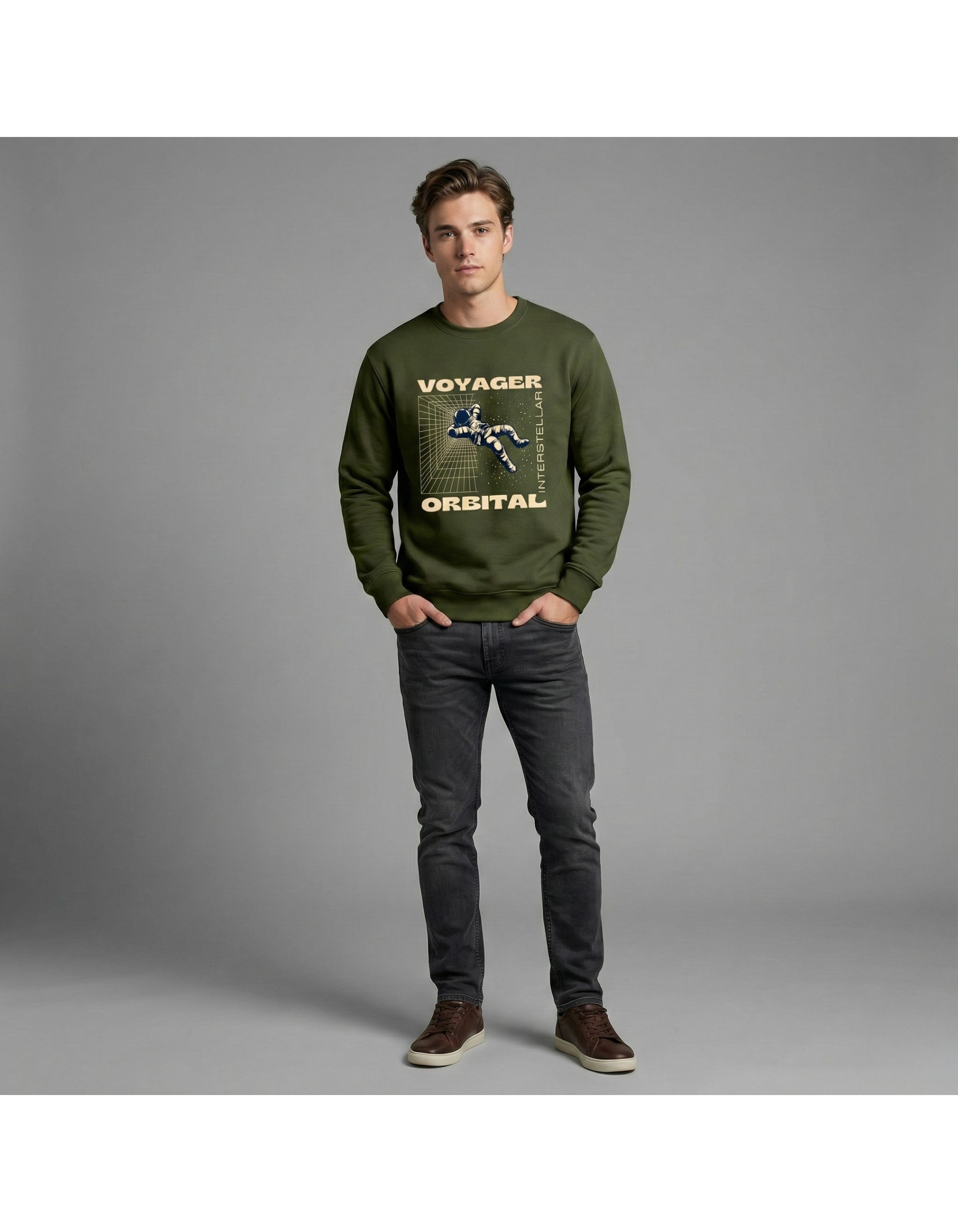 Unisex Sweatshirt (300 to 320 GSM)