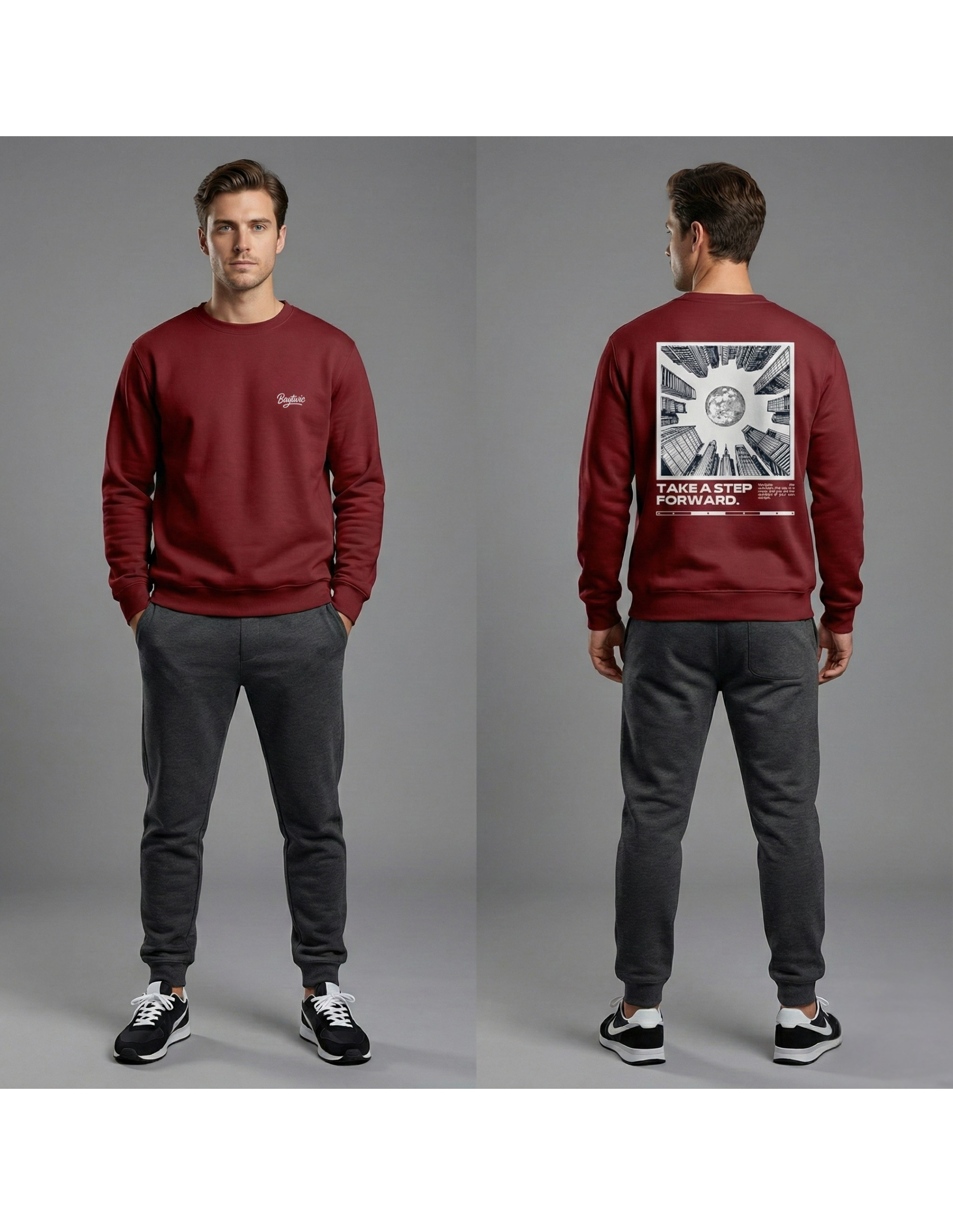 Look Forward Unisex Sweatshirt (300 to 320 GSM)