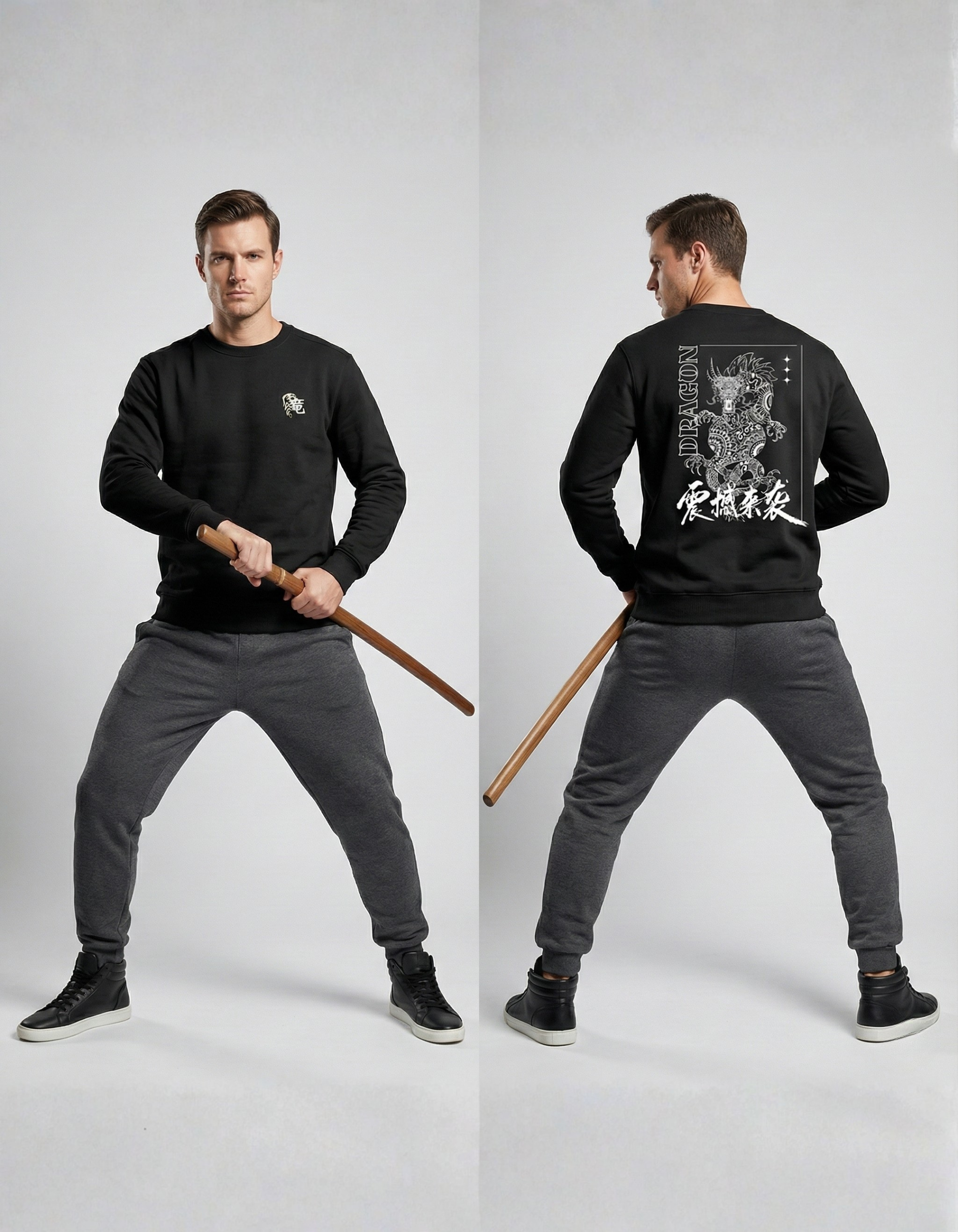 Dragon Unisex Sweatshirt (300 to 320 GSM)