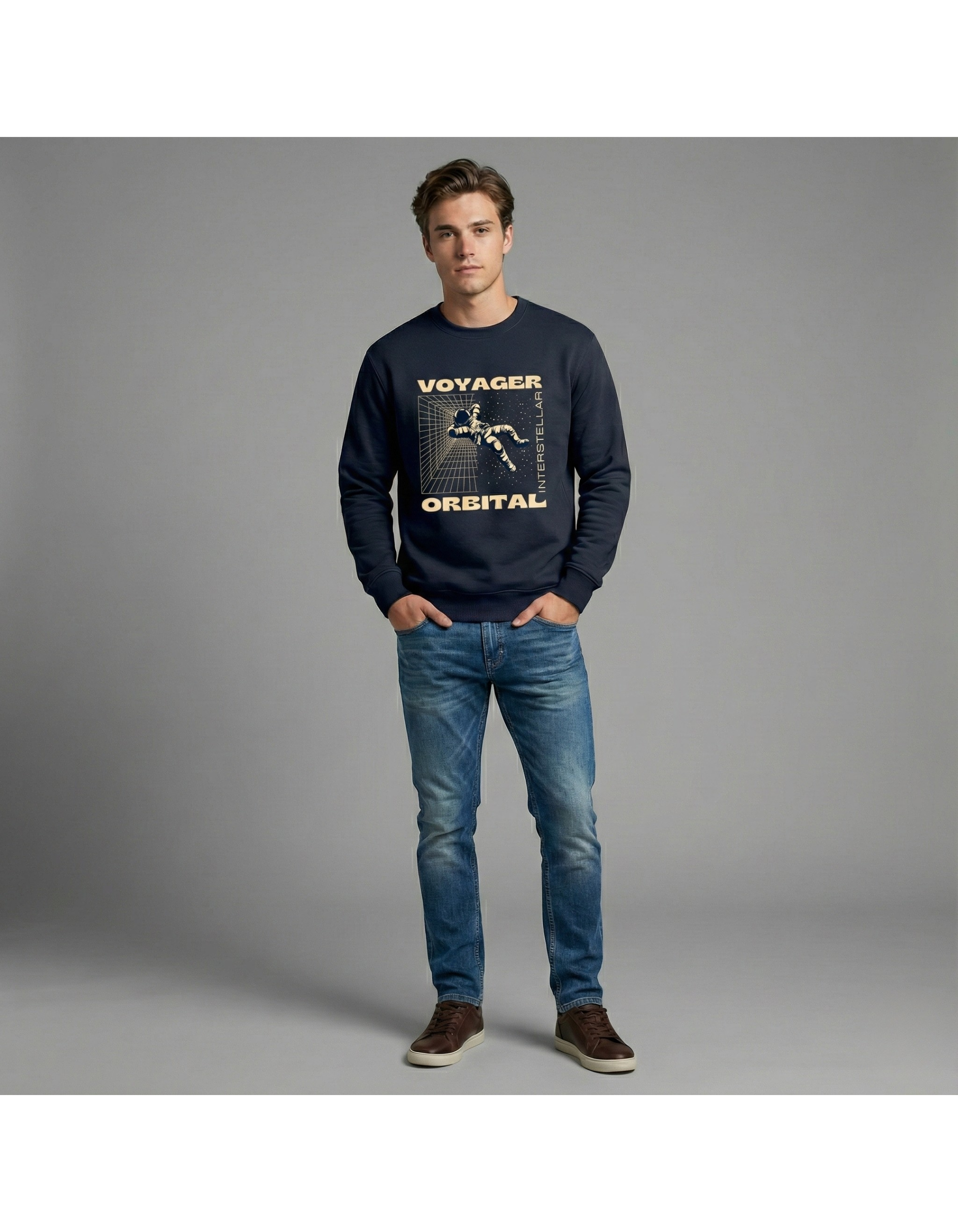 Unisex Sweatshirt (300 to 320 GSM)