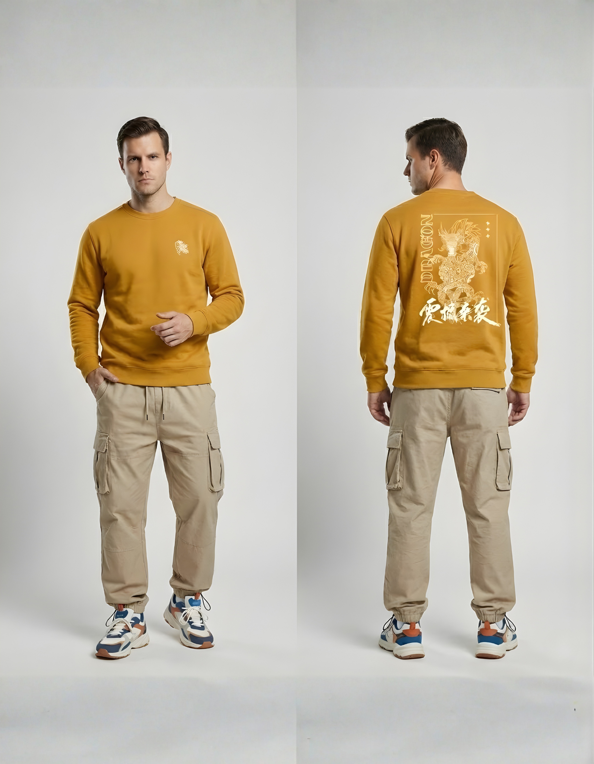 Dragon Unisex Sweatshirt (300 to 320 GSM)