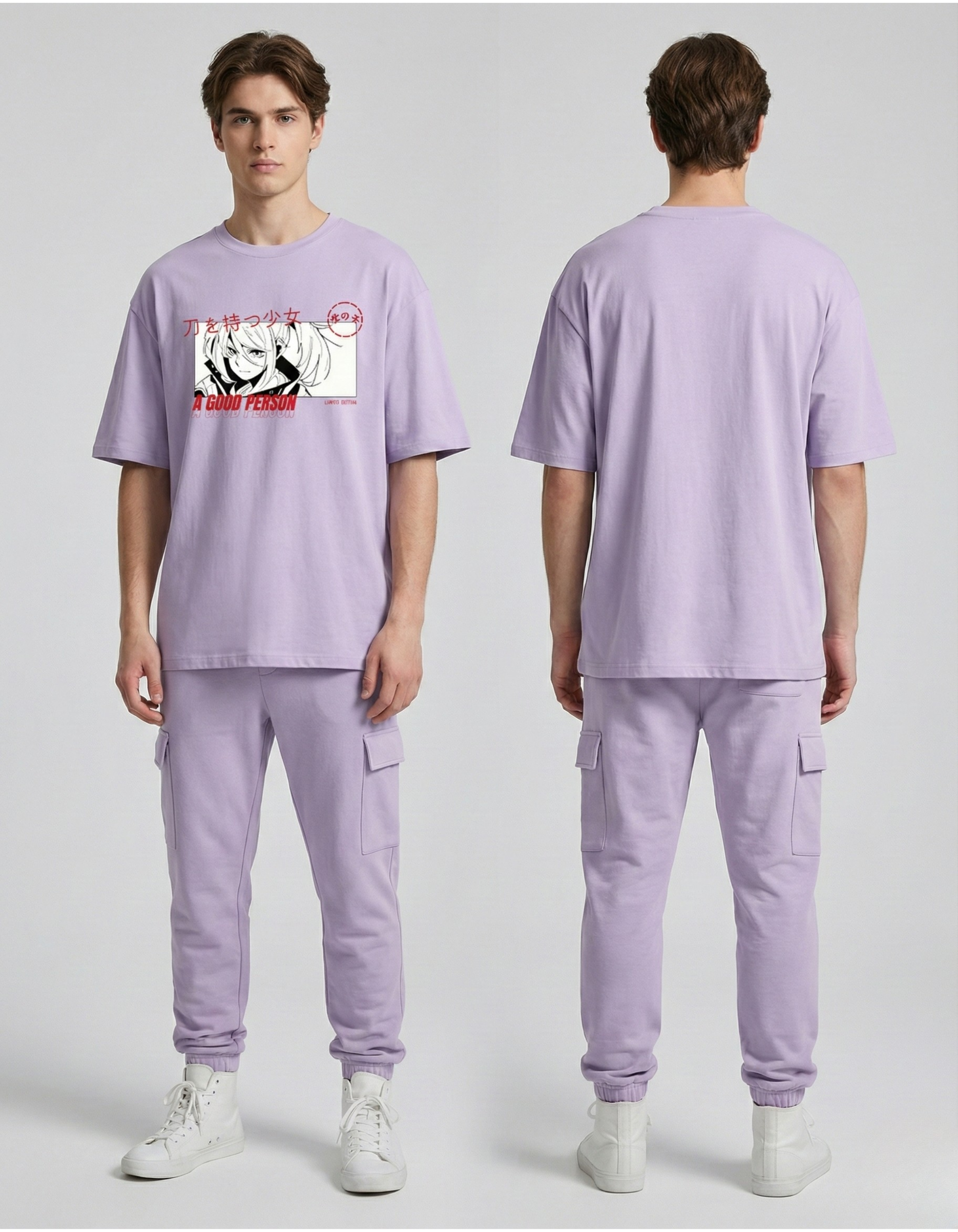 Japanese Unisex Oversized T-shirt (180 GSM)