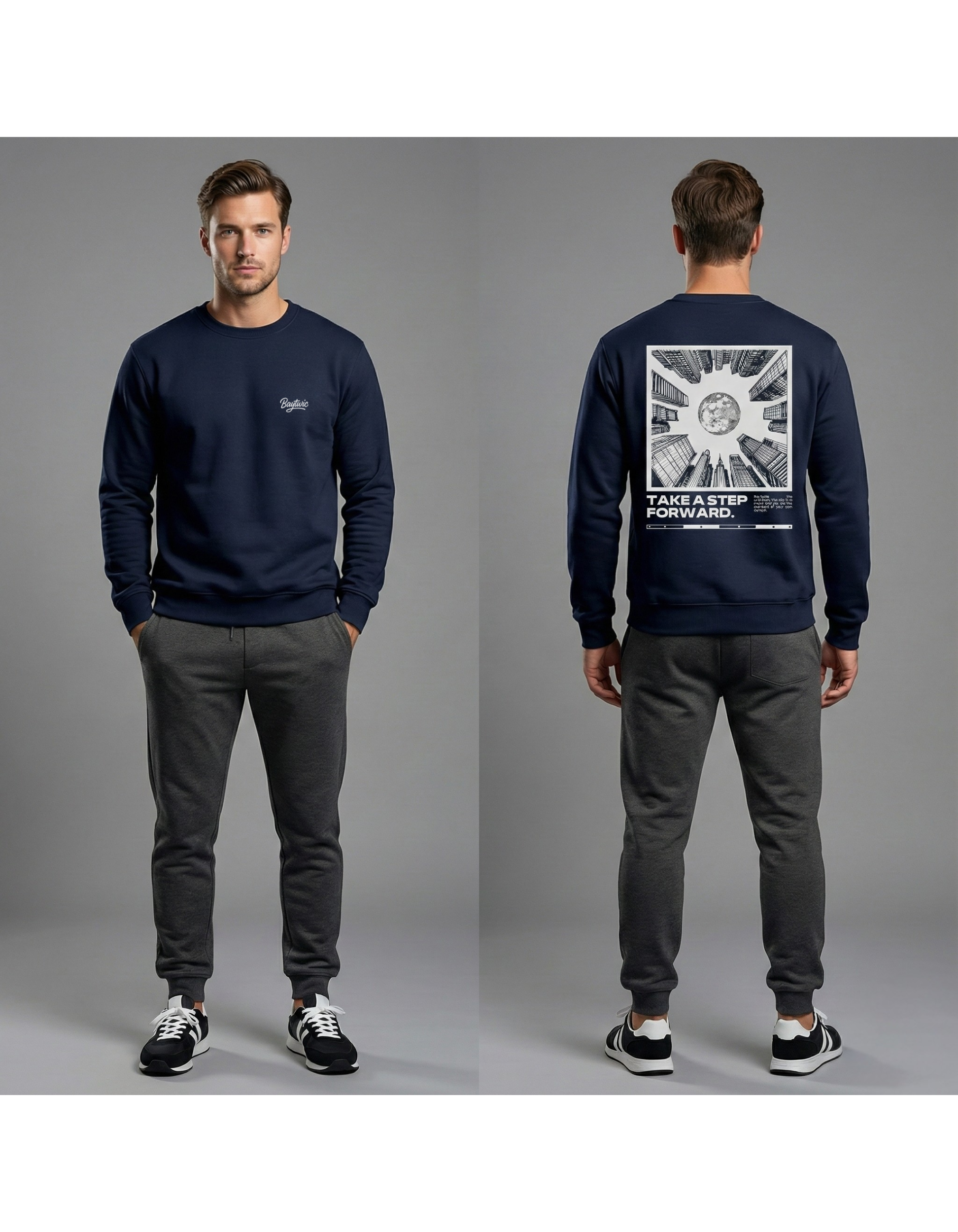 Look Forward Unisex Sweatshirt (300 to 320 GSM)