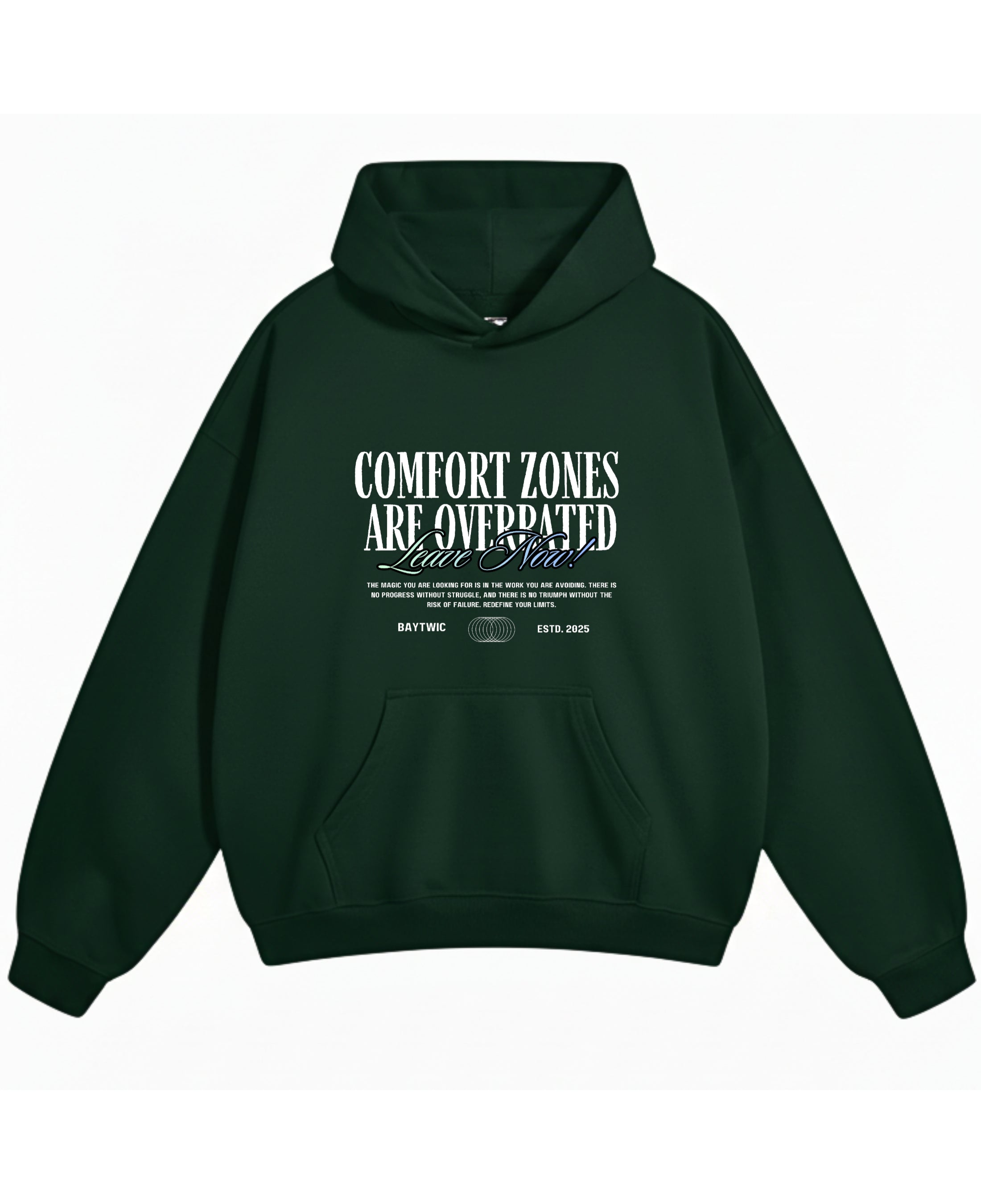 CF Zones Unisex Oversized hoodie (350 GSM)