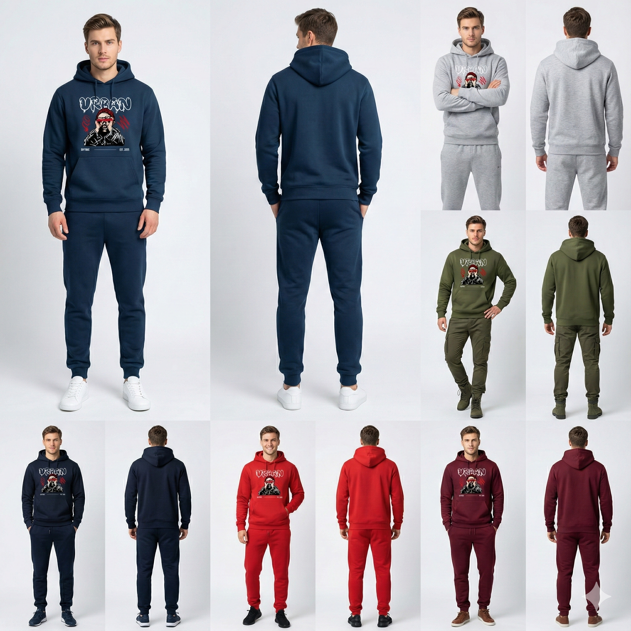 Urban Unisex hoodie (300-320) GSM