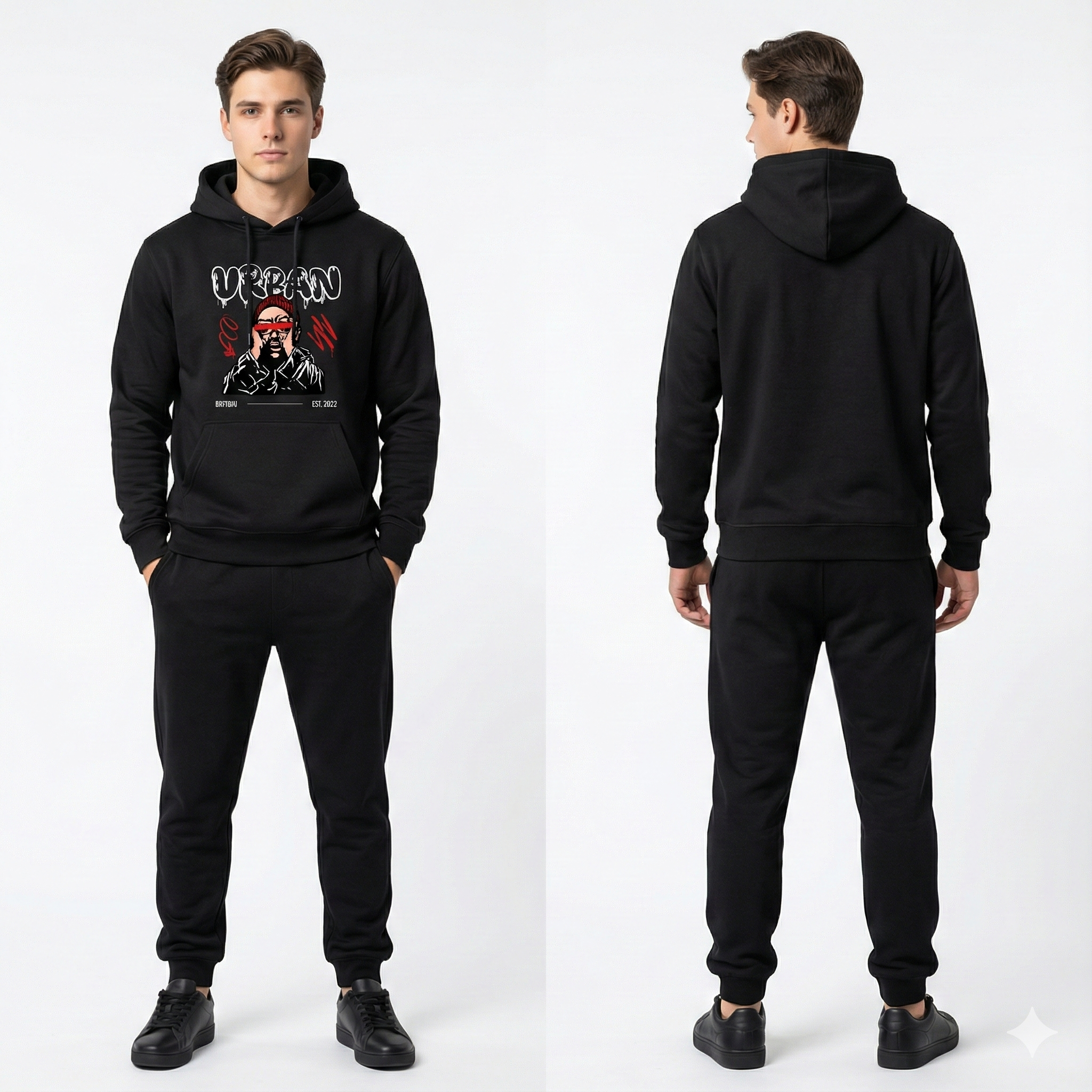 Urban Unisex hoodie (300-320) GSM