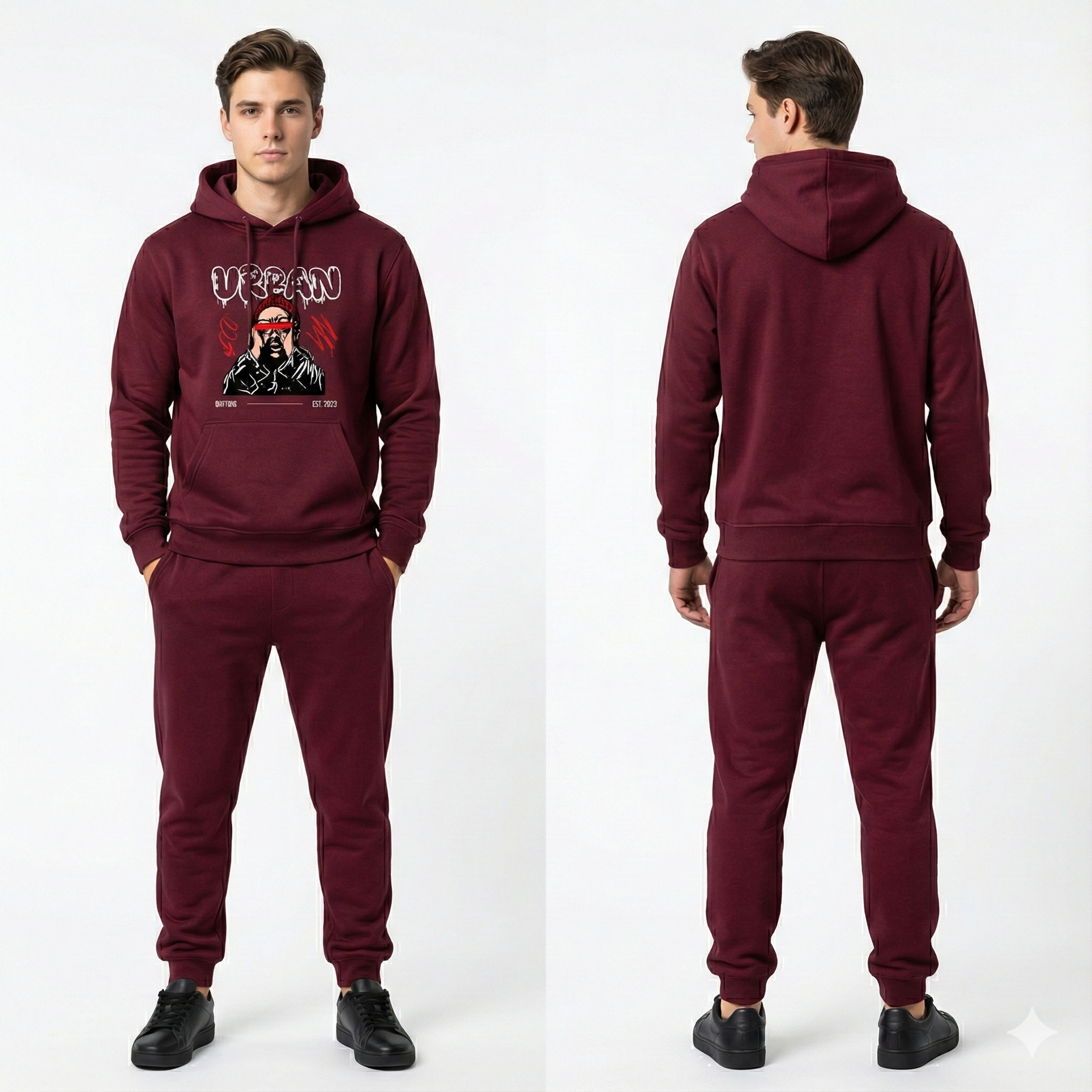 Urban Unisex hoodie (300-320) GSM