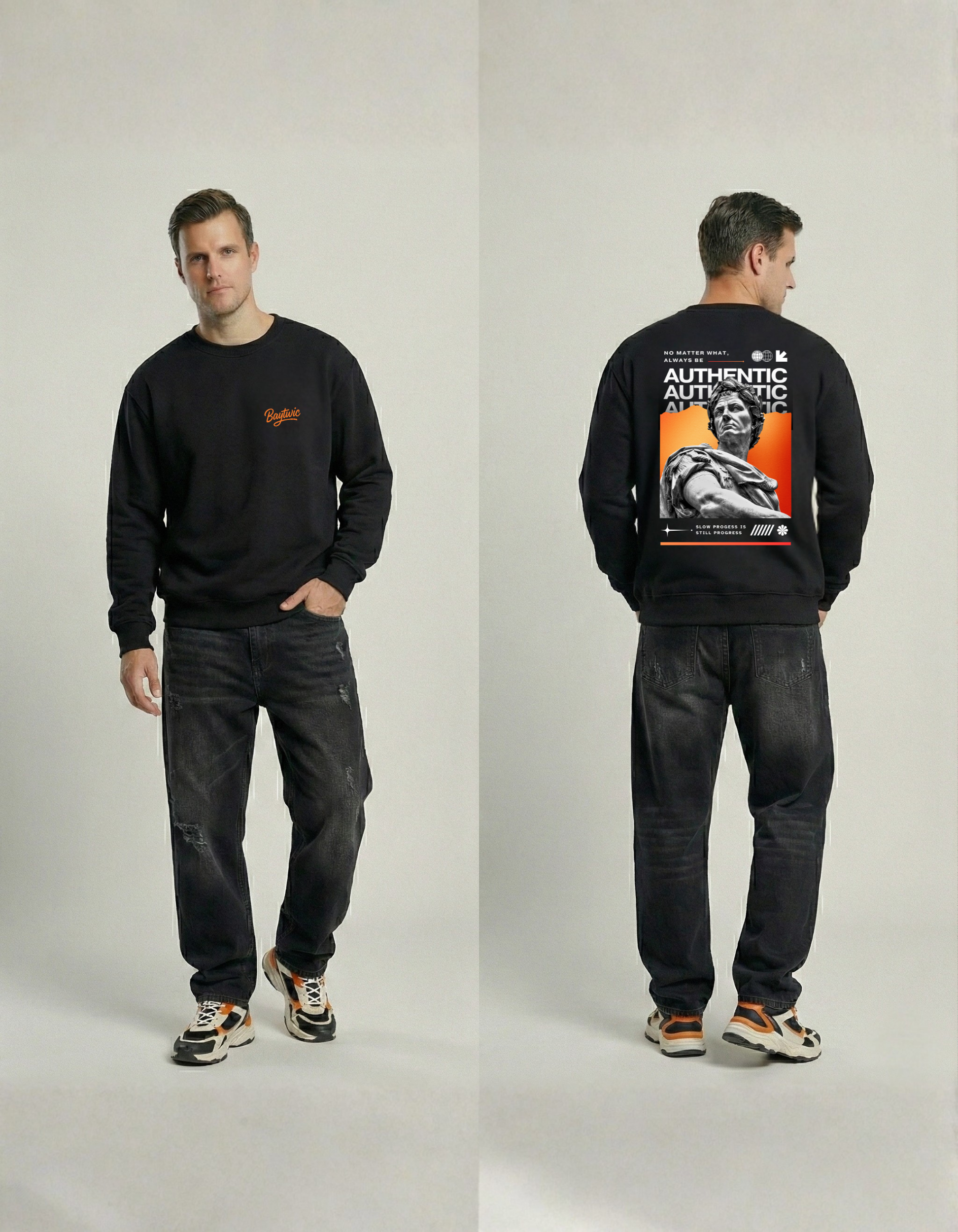 Authentic Unisex Sweatshirt (300 to 320 GSM)