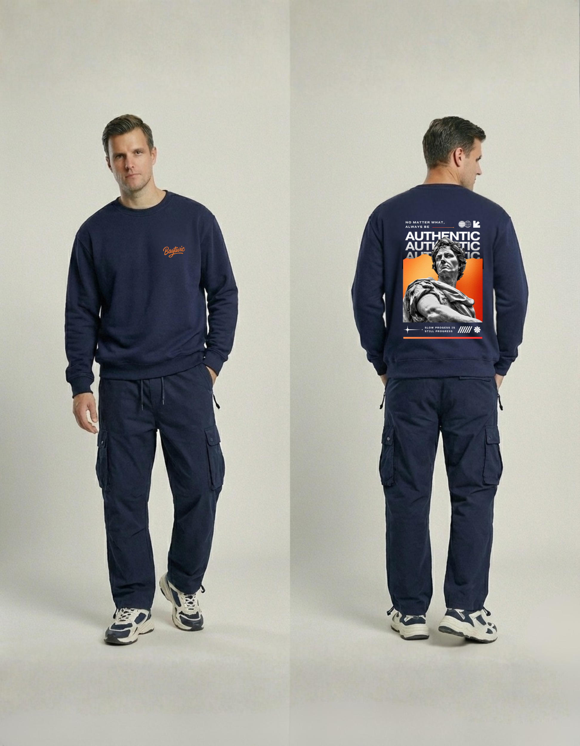 Authentic Unisex Sweatshirt (300 to 320 GSM)