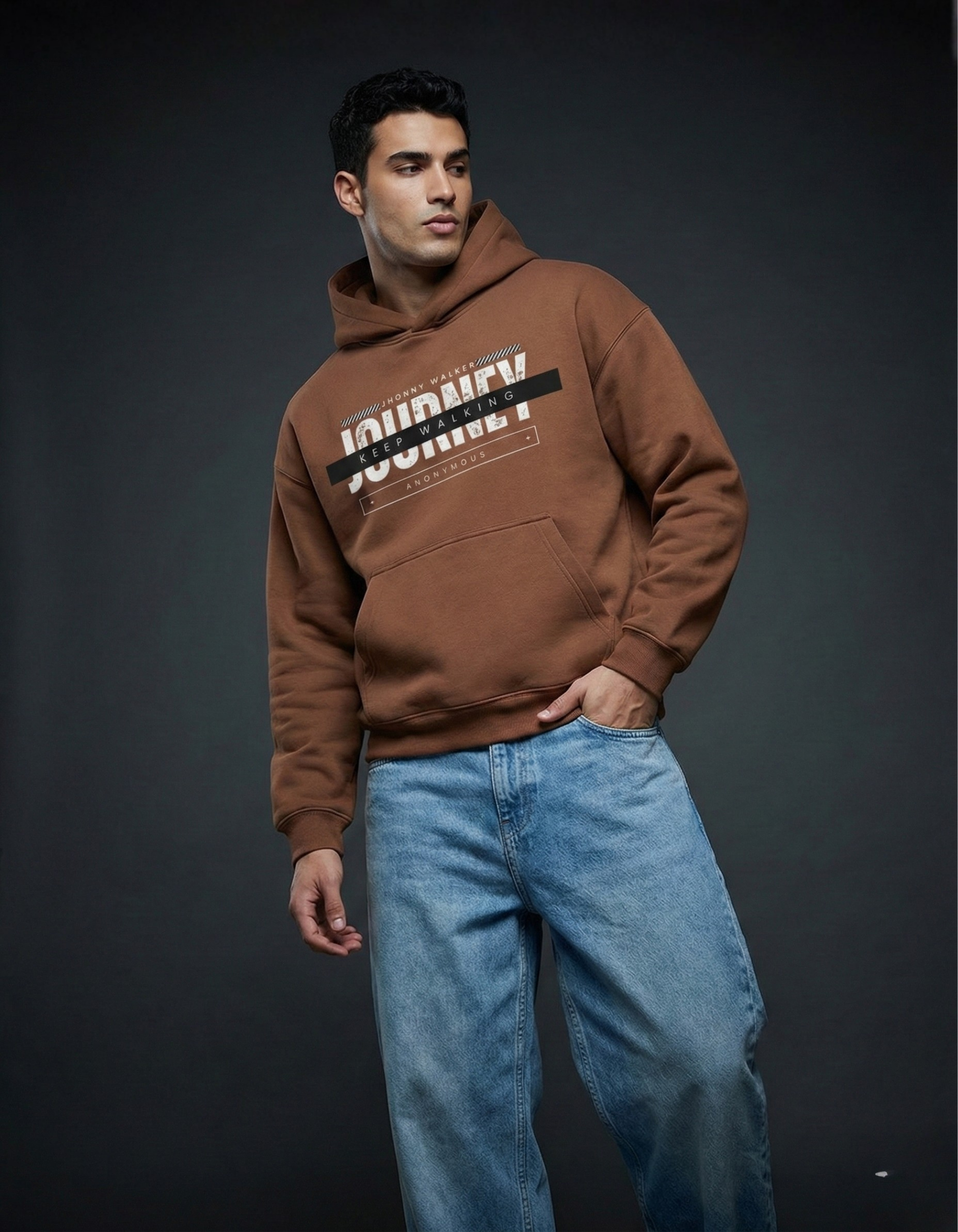 J Walker Unisex Oversized hoodie (350 GSM)