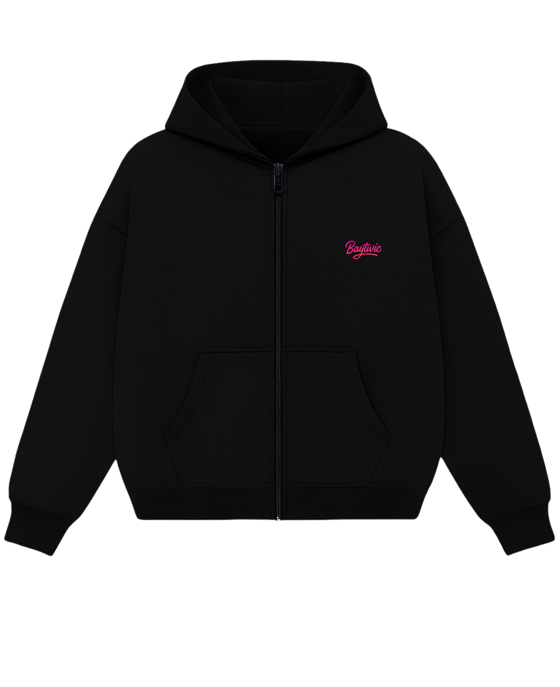 Baytwic Classic's Unisex Oversized zipper hoodie (350 GSM)